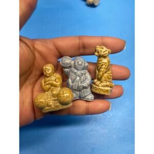 25 Wade England Figurines Set Whale Fish Owl Wolf Buddha and more